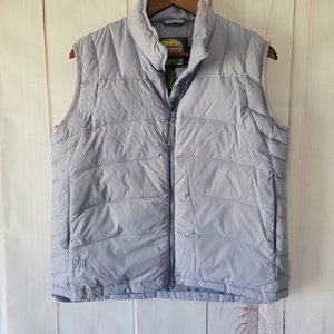 Cabela’s Goose Down Puffer vest, women’s M, purple, like new, EUC